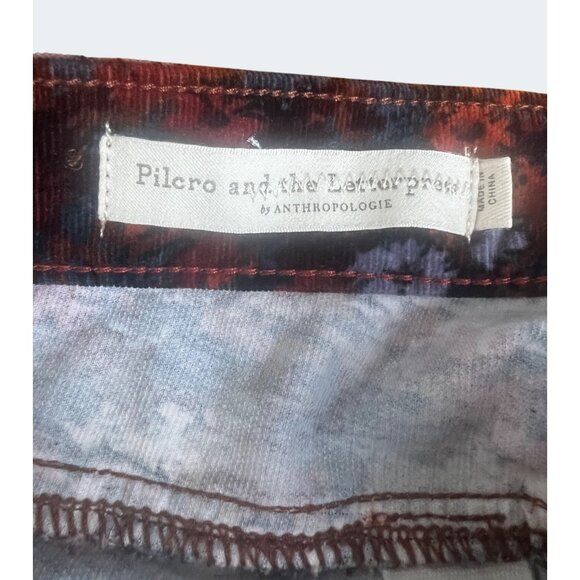 Pilcro & The Letterpress High-Rise Skinny Jeans Floral Print Size 27 - Picture 7 of 16